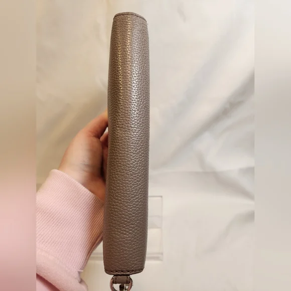 Michael Kors Pebbled Leather Continental Wallet/Wristlet NWOT - Picture 9 of 15